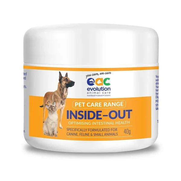 INSIDE-OUT PET CARE - PROBIOTIC & NUTRACEUTICAL FOR DOGS, CATS & SMALL ANIMALS