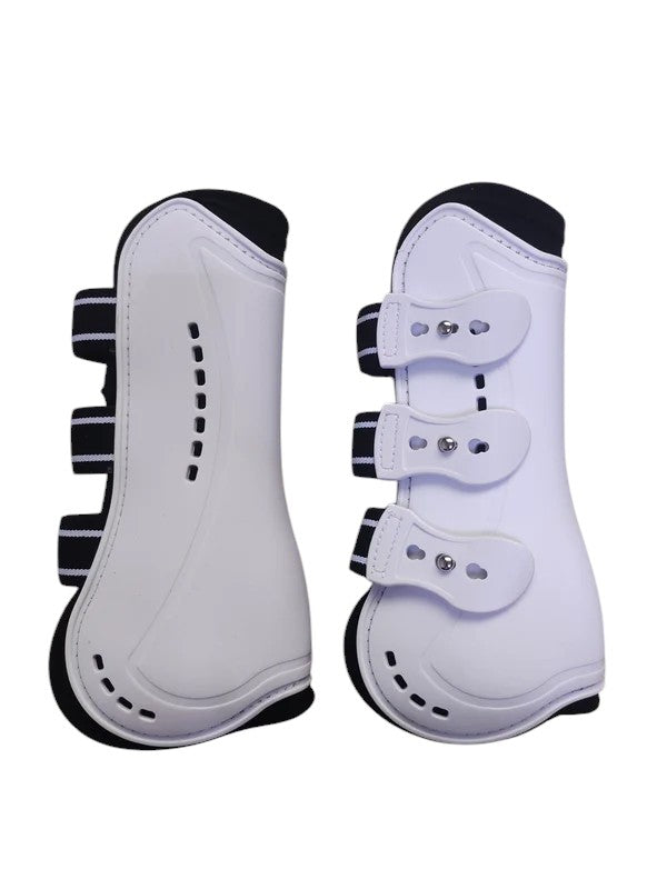 ADJUSTABLE HORSE TENDON BOOTS BLACK OR WHITE