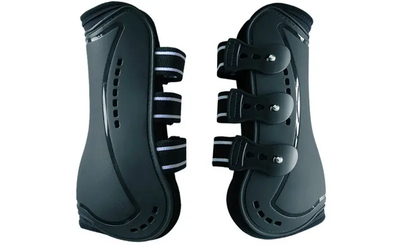 ADJUSTABLE HORSE TENDON BOOTS BLACK OR WHITE
